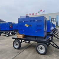 Generator Diesel Senyap Carbon Arc Air Planer 500A 20KW untuk Konstruksi Lapangan Minyak