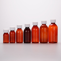 Vide 30ml - 500ml bouchon résistant aux enfants joint liquide médecine emballage en plastique PET toux sirop liquide bouteille sirop conteneur