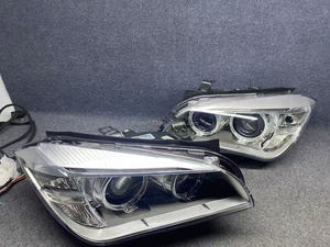 Fari per BMW <span class=keywords><strong>X1</strong></span> E84 2013 2014 2015 <span class=keywords><strong>X1</strong></span> <span class=keywords><strong>F48</strong></span> HID Xenon Gruppi Ottici Anteriori Sinistro e Destro Stile Ernia - Product Image 5