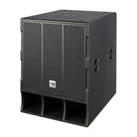 K18SP Caisson de basses actif simple de 18 pouces, haut-parleur professionnel pour scène et extérieur, tension universelle, fabriqué en Chine