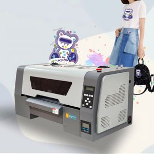 Impresora de Inyección de Tinta Automática A3 Gris DTF, Cabezal de Impresión XP600, Tamaño de Impresión de 300 mm para Flex, Venta Directa, Fabricante de Guangzhou - Product Image 1