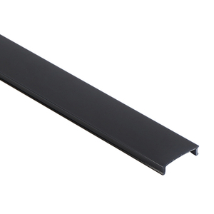 Profilo in Alluminio Anodizzato Nero 6063 T5 Premium per Strisce LED Flessibili, Montaggio a Incasso per Pareti e Soffitti - Product Image 3
