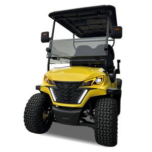 Recargable al aire libre Premium personalizado controlador 5000W de litio barato al por mayor 2 + 2 plazas carrito de golf - Product Image 4