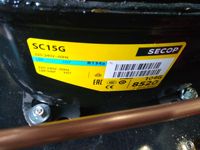 Unité de condensation Secop 3/4HP, chambre froide, mini compresseur alternatif OUBF, réfrigérateur commercial, congélateur à marche libre, moteur 50/60hz