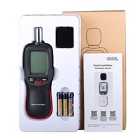 Analyseur de niveau sonore numérique, sonomètre, mesureur de niveau de bruit, moniteur de bruit environnemental, écran LCD, protection IP55, 0.1