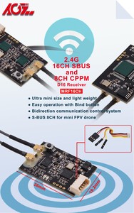 MRF16CH 16채널 S-BUS / 8채널 <span class=keywords><strong>CPPM</strong></span> / PWM D16 텔레메트리 <span class=keywords><strong>RC</strong></span> 송신기 FPV 레이싱 드론용 - Product Image 5