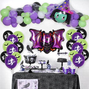 High Quality Celebration Party <b>Balloons</b> Garland Arch Stand Kit for Happy Halloween Backdrop <b>Decoration</b> - Product Image 4