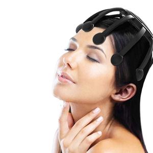 Masseur de tête électrique automatique Octopus rechargeable pour la relaxation du cuir chevelu avec vibrations - Product Image 1