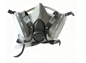 <span class=keywords><strong>Masque</strong></span> respiratoire industriel demi-<span class=keywords><strong>masque</strong></span> anti-poussière et vapeurs organiques avec double filtre à cartouche - Product Image 2