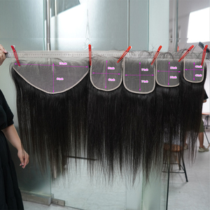 Wxj Longhair Đóng Cửa Và Phía Trước, Bó Tóc Người Với Ren Phía Trước Đóng Cửa, Perruque Naturel Avec Phía Trước - Product Image 5