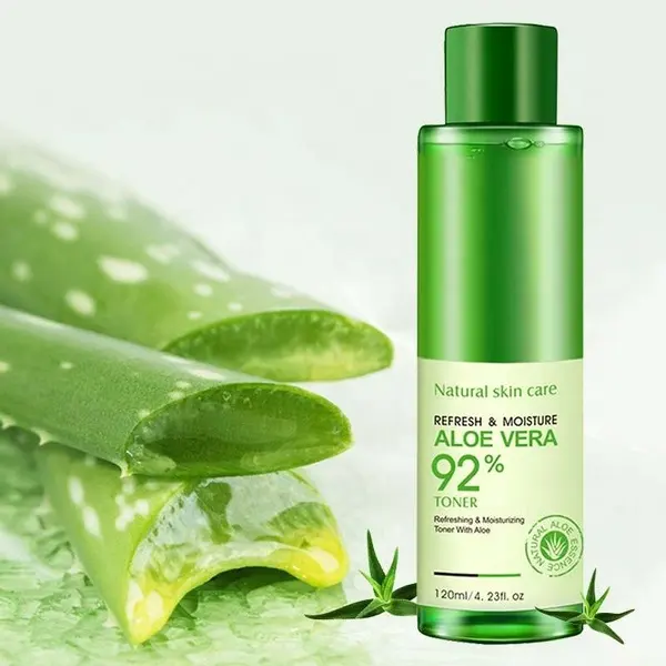 Private Label Skin Care Cosmetics Acne Pimple Removal Soothing Repairing Aloe Face Toner