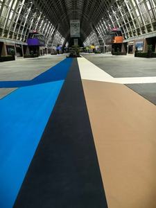 Tùy Chỉnh Đám Cưới Màu Đỏ Tổ Chức Sự Kiện Sân Khấu Sàn Thảm Cuộn Nylon Tufted Lối Đi Lối Đi Á Hậu Cầu Thang Thảm Cho Phòng Triển Lãm Hội Trường - Product Image 6