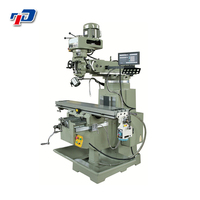 Nouvelle fraiseuse verticale manuelle en métal 4H Tengdong, légère, de bonne qualité, prix compétitif, tourelle universelle, moteur 220V/380V