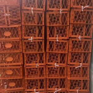 Vietnam OEM Injection Molding <b>Plastic</b> HDPE PP Turnover Box Logistics <b>Basket</b> for Fruit Vegetable Picking Seafood Food Processing - Product Image 3