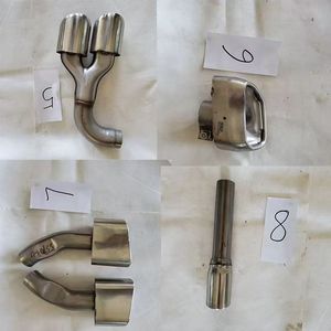 Tubos de escape de coche de acero inoxidable, calidad de fábrica Original, punta de silenciador de tubo de escape para Hyundai Sonata, punta de silenciador de coche - Product Image 6