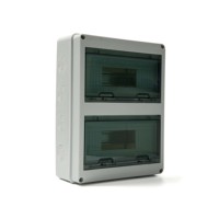 Boîtier de distribution électrique en plastique ABS HT-24 IP65, étanche, 350*270*105, pour extérieur - Vente en gros usine
