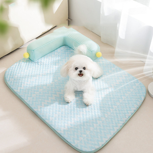 Almohadilla de refrigeración reversible para mascotas Invierno Cálido Verano Fresco Doble uso Estera para mascotas para cajón Perrera Cama Sofá - Product Image 2