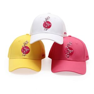 หมวกเบสบอลปักโลโก้คุณภาพสูงทรงโค้งแบบสปอร์ตสั่งทำได้ - Product Image 1