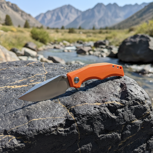 Cuchillo Plegable de Acero D2 CNC Premium, Modelo 2026, de Alta Gama, Personalizable, para Senderismo, Camping y Caza al Aire Libre - Product Image 2