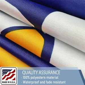 Bandera de Mississippi de 3 capas, 3x5 pies, 100% poliéster, resistente, colores vibrantes, doble cara, 2 ojales de latón para interior/exterior - Product Image 4