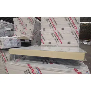 Expanded polystyrene roofing panel sandwich,aluminum roof wall eps panel,cold room steel sheet sandwich panels prices