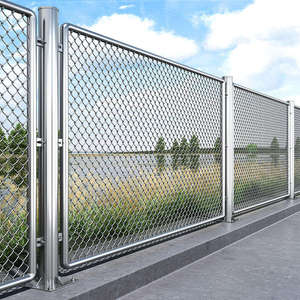 Bán Hot thép không gỉ lưới gà dây hàng rào 304 thép không gỉ Chuỗi liên kết hàng rào cho an toàn ngoài trời NET và cầu - Product Image 2