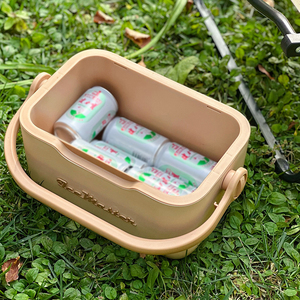 Caja de refrigeración térmica portátil personalizada de alta calidad Mini recargable y moderna resistente al agua para viajes al aire libre reutilizable - Product Image 1