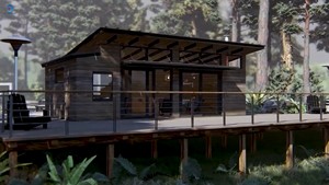 Casa Modular Portátil de Diseño Moderno con Paneles Sándwich de 20 Pies para Uso Hotelero, Fácil Instalación, Envío Inmediato - Product Image 4