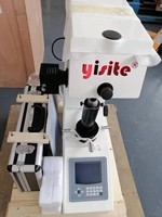 HV-10Z 8-inch Touch Screen Auto Turret Vickers Hardness Tester High Accuracy for for Thin Metal Coating IC Wafer Testing