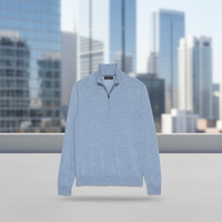 Soldes d'hiver 2025 : Pull tricoté épais personnalisé pour homme avec logo frontal respirant (ODM)