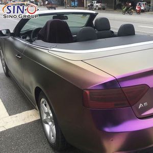 Pellicola PVC CE-03 1.52x17m di Qualità Brillante per Adesivi Auto, Cambio Colore Vinile Opaco Camaleonte Blu Scuro Sportivo, Garanzia 4 Anni - Product Image 6