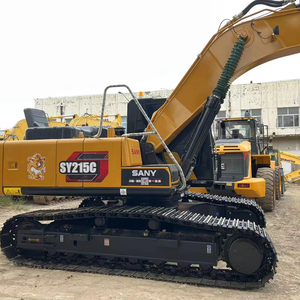 Excavatrice sur chenilles SANY SY215C d'<span class=keywords><strong>occasion</strong></span>, excavatrice hydraulique d'<span class=keywords><strong>occasion</strong></span> de Chine à vendre - Product Image 1