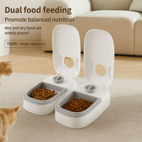 Mangeoire automatique moderne pour animaux de compagnie, distributeur de nourriture intelligent pour chats et petits animaux, croquettes humides/sèches, bols d'alimentation automatique, offre spéciale pour chiens