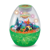 Lampe de nuit interactive créative pour enfants, en plastique, à commande vocale, sur le thème des dinosaures, pour aménager un jardin, jouet éducatif parent-enfant