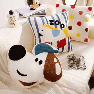 Coperta Decorativa per Divano con Motivi Cartoon, Cuscino per Testata del Letto, Federa per Cuscino Decorativo per <span class=keywords><strong>Bambini</strong></span> - Product Image 3