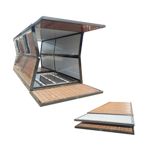 Dễ dàng để cài đặt có thể gập lại nhà Bungalow phẳng gói di động gấp container nhà không thấm nước có thể gập lại nhà nhỏ - Product Image 3