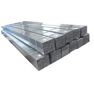 Tianjin Factory JIS Standard Galvanized Square Rectangle Steel Pipe Good Quality 4x4 Square Tubing