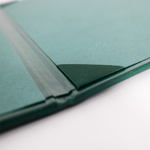 Гладкая Кожаная Обложка с логотипом <span class=keywords><strong>A4</strong></span> для выпускного сертификата, держатель для диплома, папка для выпускного - Product Image 5