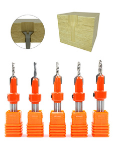 LAVIE 1 pz 8mm stinco HSS controsavento a vite di rimozione demolizione per la lavorazione del legno <span class=keywords><strong>Set</strong></span> di punte per Router fresatrice - Product Image 6