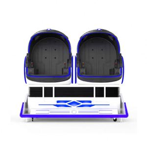 9D VR Egg Chair Simulator 2-Seat <b>Roller</b> Coaster Virtual Reality Cinema Indoor Outdoor Game Houses Theme Parks Durable <b>Metal</b> - Product Image 4
