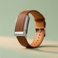 Bracelets de montre connectée compatibles Whoop 50, motif crocodile, cuir véritable, style tendance