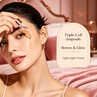 Ampoule PDRN à Marque Blanche avec Formule Exosomes et Peptides pour Peaux Sensibles – Sérum Visage Réparateur et Lissant pour la Défense de la Barrière Cutanée