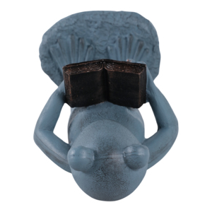 Statua di Rana con Libro per Decorazione Giardino, Ornamento Fantasioso da Esterno per Patio e Cortile - Product Image 6