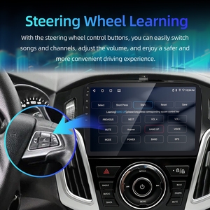 จอแสดงผลนำทางไร้สายขนาด 9 นิ้ว รองรับ Carplay และ Android Auto พร้อมระบบแฮนด์ฟรีผ่านบลูทูธ ควบคุมพวงมาลัยได้ รองรับ GPS สำหรับรถยนต์ฟอร์ด โฟกัส ปี 2012-2017 - Product Image 4