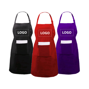 Tablier de cuisine réglable sans manches pour serveur de <span class=keywords><strong>café</strong></span>, restaurant, tablier personnalisé, tablier de cuisine en coton pour <span class=keywords><strong>serveuse</strong></span> - Product Image 4