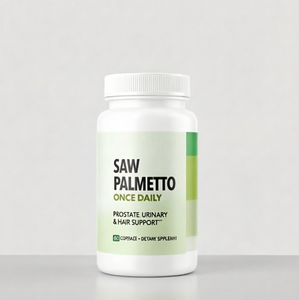 Cápsulas de Extracto de Saw Palmetto de Alta Potencia para la Salud de la Próstata y del Sistema Urinario - Product Image 1