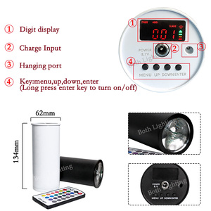 Hot Bán Chroma Pháo Ape <span class=keywords><strong>Rgbaw</strong></span> UV 6in1 <span class=keywords><strong>LED</strong></span> Pin Phòng Thí Nghiệm Uplights Cho Đám Cưới DJ Đảng Tổ Chức Sự Kiện Lên Ánh Sáng Hiệu ứng Sân Khấu - Product Image 4