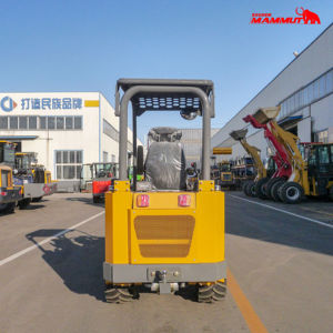 Mammut WL10 0.8 Ton PWG Sistem Hidrostatik Mini Sekop Kompak Front End Mini Wheel <span class=keywords><strong>Loader</strong></span> untuk Pertanian - Product Image 4