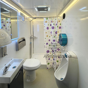 Remolque de Baño Portátil Personalizado a Precio Económico, Remolque de Baño Móvil VIP para Construcción - Product Image 6