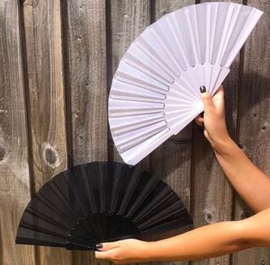 Decorative Loud Clack Woven Hand Fan Premium Plastic Crafts for Unique Style - Product Image 5